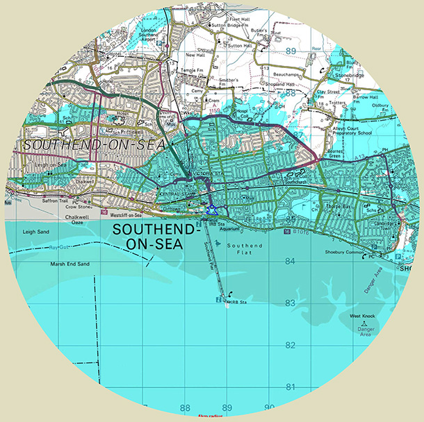 Zone of theoretical visibility study – Thames 